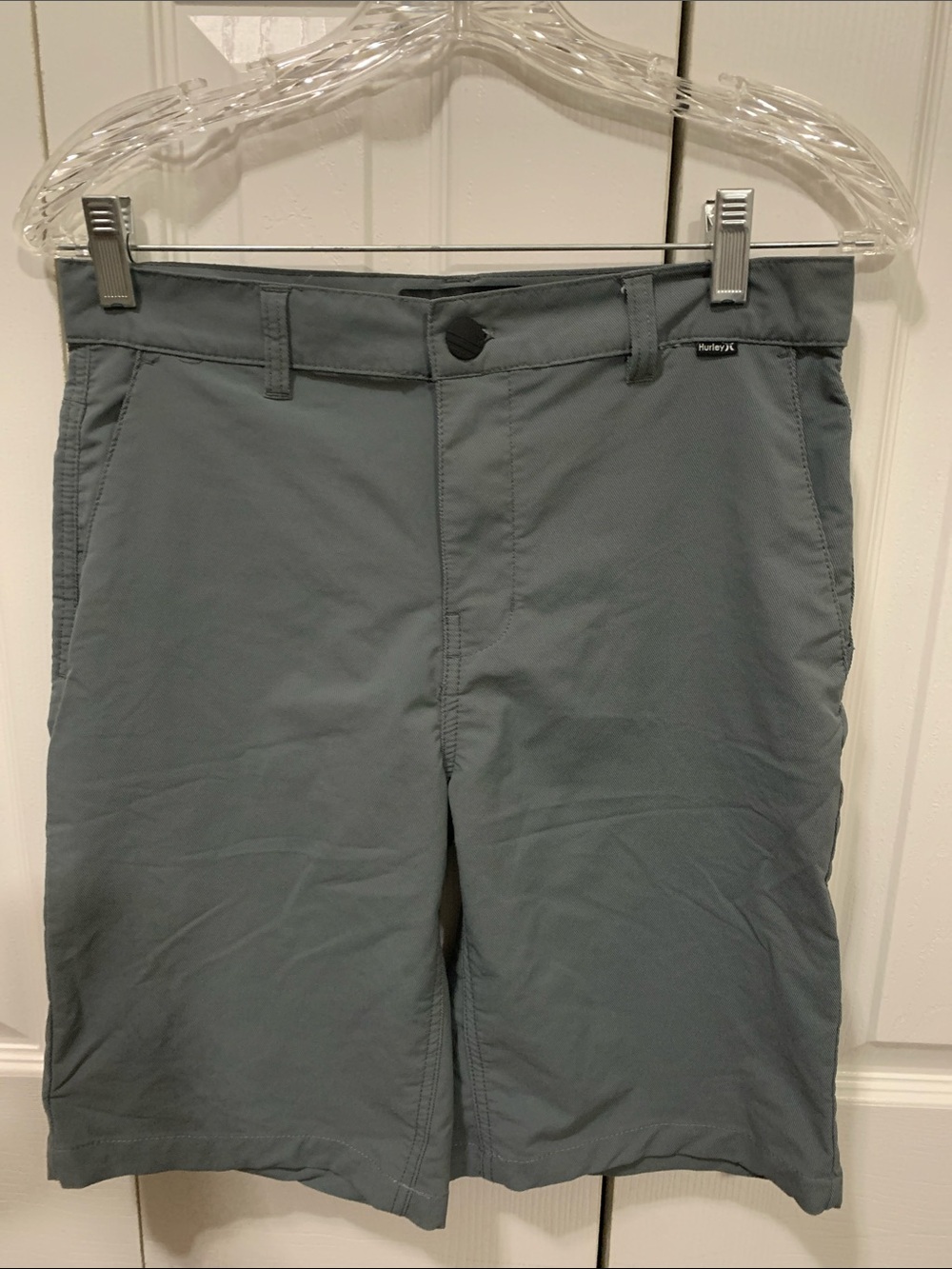 Hurley Boy’s Size 18 Slate Gray Chino Shorts